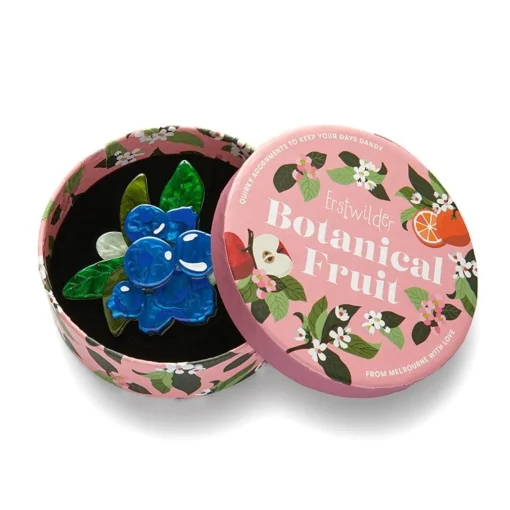 Hot Blueberry Hill Brooch Brooches