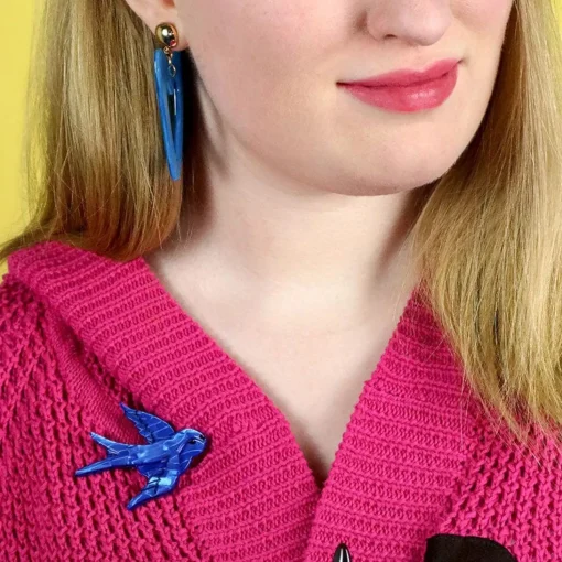 Clearance Bluebird Of Happiness Brooch Brooches
