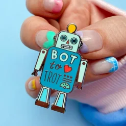 Best Sale Bot To Trot Enamel Pin Enamel Pins