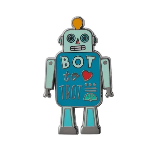 Best Sale Bot To Trot Enamel Pin Enamel Pins