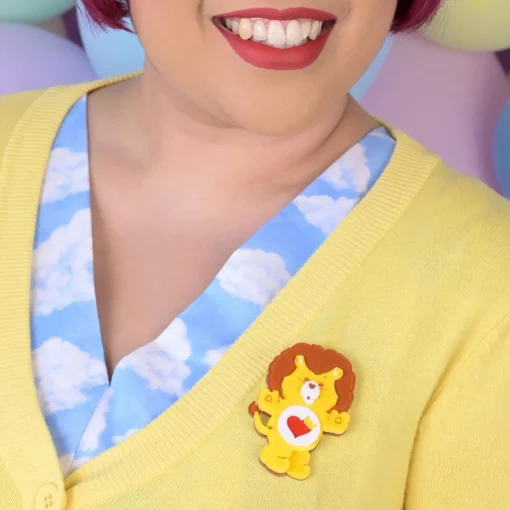 Discount Brave Heart Lion Brooch Brooches