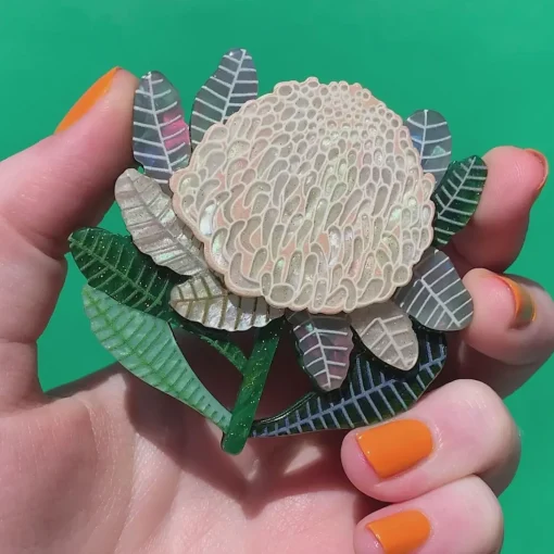 Cheap Bridal Gown Botanical Brooch Brooches