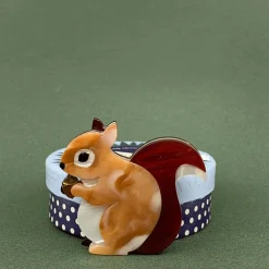 Discount Bright-Eyed And Bushy Tailed Brooch Brooches