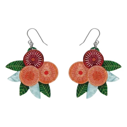 Shop Brilliant Blossoms Flowering Gum Drop Earrings Earrings