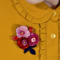 Hot Call Me The Wild Rose Brooch Brooches