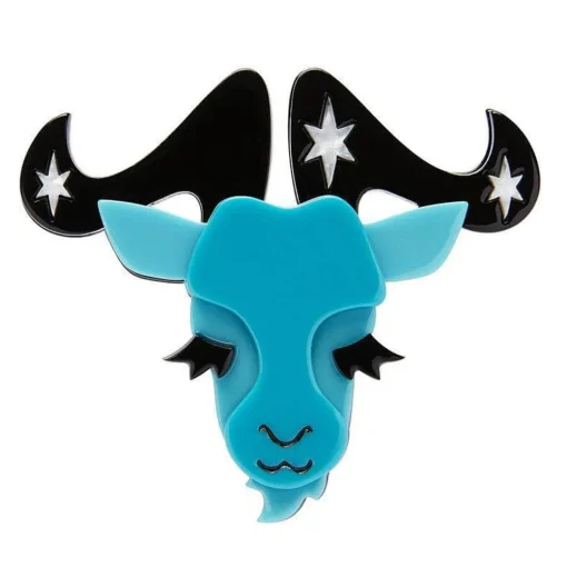 Sale Capricorn The Controlled Brooch Brooches