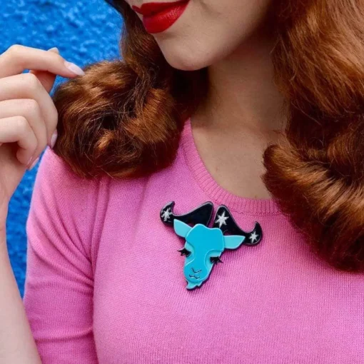 Sale Capricorn The Controlled Brooch Brooches