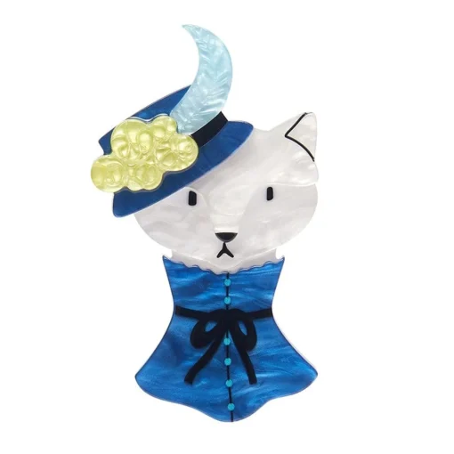 Store Cat In A Hat Brooch Brooches