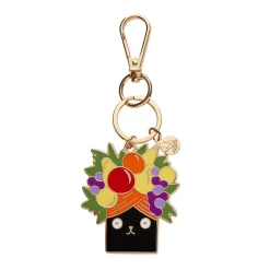 Fashion Catmen Miranda Enamel Key Ring Enamel Key Rings