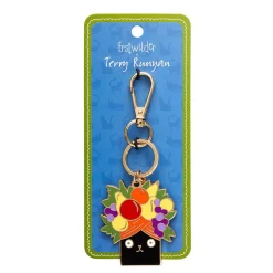 Fashion Catmen Miranda Enamel Key Ring Enamel Key Rings