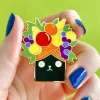 Cheap Catmen Miranda Enamel Pin Enamel Pins