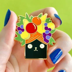 Cheap Catmen Miranda Enamel Pin Enamel Pins