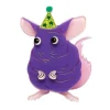 Hot Chaz The Chinchilla Brooch Brooches