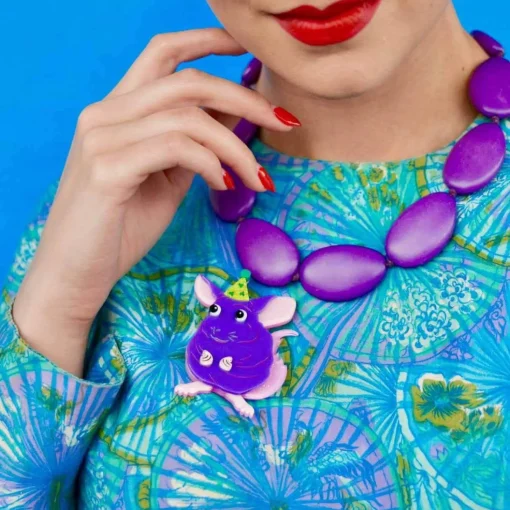Hot Chaz The Chinchilla Brooch Brooches