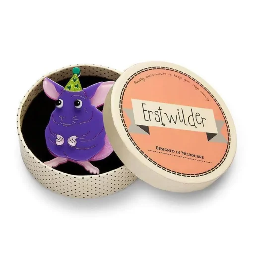 Hot Chaz The Chinchilla Brooch Brooches