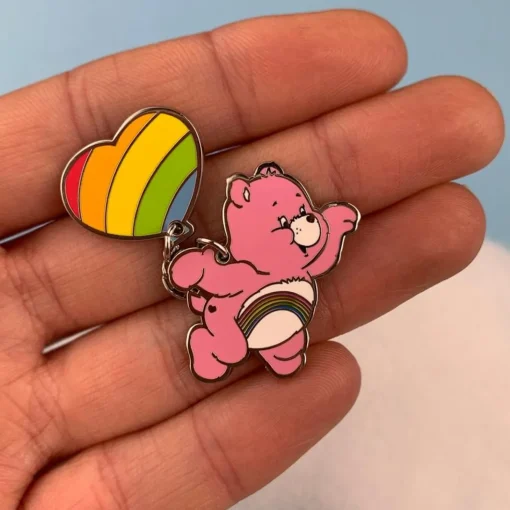Flash Sale Cheer Bear In The Sky Enamel Pin Enamel Pins
