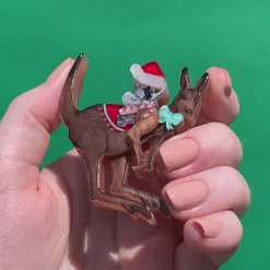 Discount Christmas Bounce Brooch Brooches