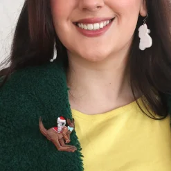 Discount Christmas Bounce Brooch Brooches