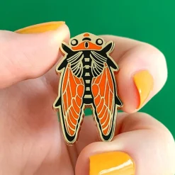 Hot Cicadian Rhythms Enamel Pin Enamel Pins