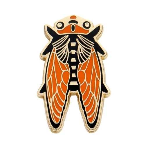 Hot Cicadian Rhythms Enamel Pin Enamel Pins