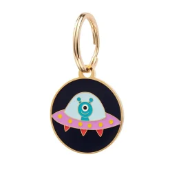 Cheap Close Encounter Enamel Pet Charm Enamel Key Rings