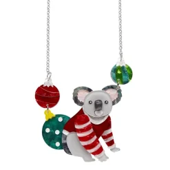 Sale Comfy Christmas Koala Necklace Necklaces