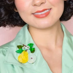 Cheap Compare The Pear Brooch Brooches