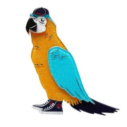 Shop Corey The Macaw Brooch Brooches