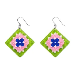 Flash Sale Cosy Comfort Earrings - Green Earrings