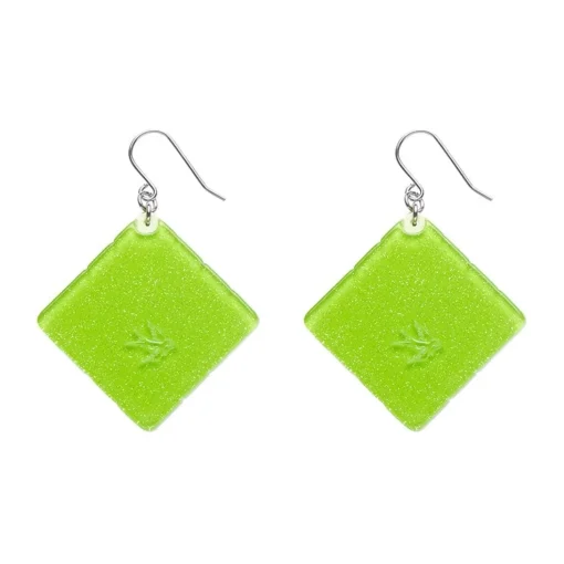 Flash Sale Cosy Comfort Earrings - Green Earrings