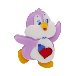 Shop Cozy Heart Penguin Brooch Brooches