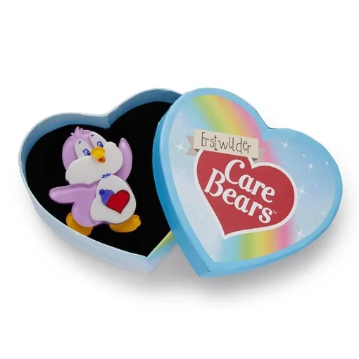 Shop Cozy Heart Penguin Brooch Brooches