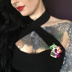 Flash Sale Creepy Cranium Brooch Brooches