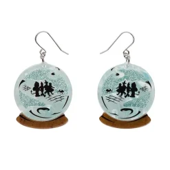 Fashion Crystal Ball Earrings Earrings