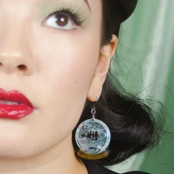 Fashion Crystal Ball Earrings Earrings