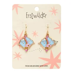 Best Sale Cupid'S Aim Enamel Drop Earrings Enamel Earrings
