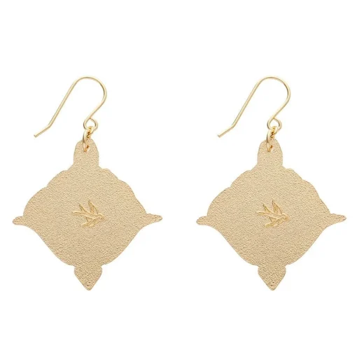 Best Sale Cupid'S Aim Enamel Drop Earrings Enamel Earrings