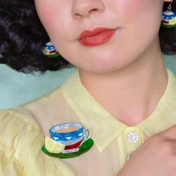 Flash Sale Cuppa Tea Brooch Brooches