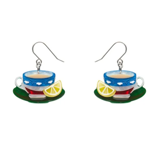 Sale Cuppa Tea Drop Earrings Earrings