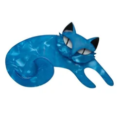New Curling Cassandra Cat Brooch Brooches