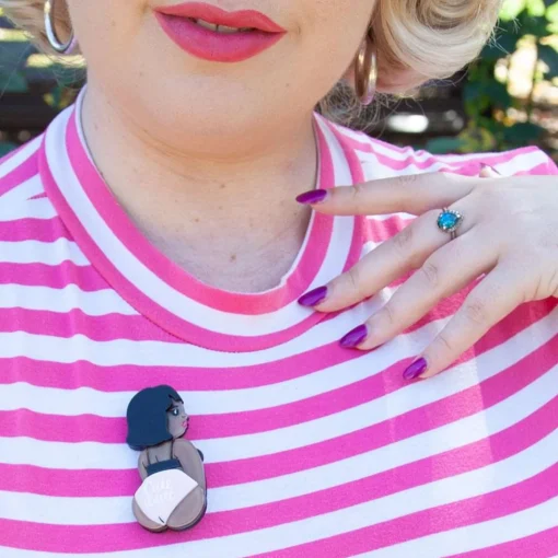 Cheap Cute Butt Club Brooch Brooches