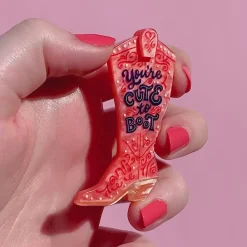 Cheap Cute To Boot Brooch Brooches