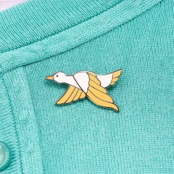 Fashion Dancing Duck Enamel Pin Enamel Pins