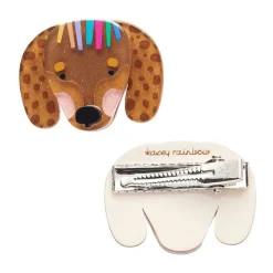 Discount Darcy The Dachshund Hair Clips Set - 2 Piece Hair Clips & Claws