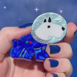 Cheap Daring Dogmonaut Brooch Brooches
