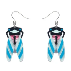 Fashion Deco Cicada Drop Earrings Earrings