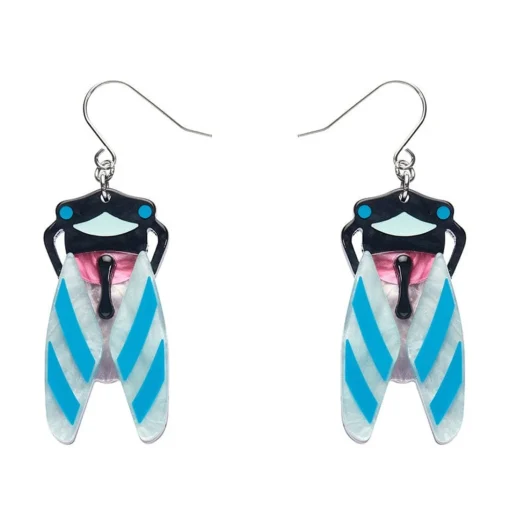 Fashion Deco Cicada Drop Earrings Earrings