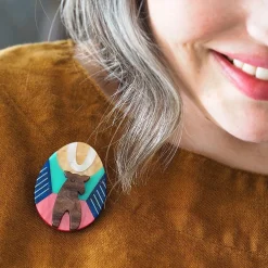 Outlet Deer Of Prosperity Brooch Brooches