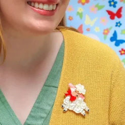Discount Dolly The Demure Brooch Brooches