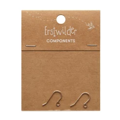 Cheap Earring Hooks (Gold) - 1 Pair Components